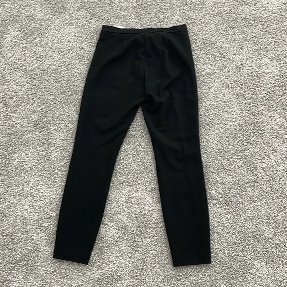 Banana Republic Factory Devon Side Zip Black Skinny Dress Pants - Size 4 - Picture 4 of 5